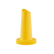 TableCraft Products 10286Y One Piece, Yellow Pourmaster Neck Spout