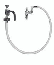 Fisher 2291 72" Flexible Hose Deck Mounted Pot Filler Faucet