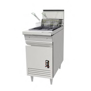 Montague Rf40 Natural Gas Stainless Steel Heavy-Duty Fryer Range Match - 110,000 BTU