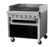 Montague UF-60R 72" Gas Technostar Restaurant Range - 440,000 BTU