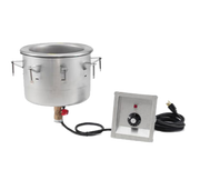 Vollrath 3646210 68" W x 26" D x 21 1/2" H Drop-In Electric Stainless Steel Hot Food Well Unit