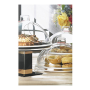 Cal-Mil 301-12 12" Dia. x 5.5" H Acrylic Clear Turn N Serve Gourmet Cover