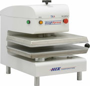 DoughXpress TXA 18.19" W x 25.13" H x 24.69" D Electric White Automatic Swing Away Design Tortilla Dough Press - 220 Volts, 1-Ph