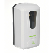 Alpine ALP430-S 4.5" W x 11" H x 6.1" D 40.6 Oz. Automatic Plastic Touch-Free Surface Mount Soap & Hand Sanitizer Liquid Dispenser