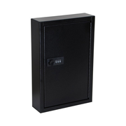 Alpine ADI682-40-BLK 40 Key Capacity Black Finish Steel Construction Key Cabinet