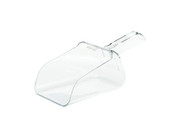 Bakn BAK32SCOOP 32 Oz. Clear Plastic Utility Ice Scoop