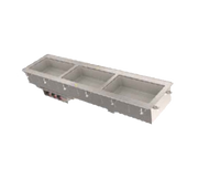 Vollrath 3664530 88.56" W x 18" D x 21.5" H Thick Polyurethane Foam Insulation Standard Drains Drop-In Short Sided Hot Well