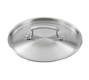 Vollrath 49419 8" W x 8" Dia. Satin Finish Interior and Exterior with Mirror Finish Handle Miramar Low Dome Cover