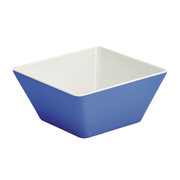 Vollrath V2220230 1 9/16 Qt. Medium Square Blue Melamine Bowl