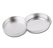 Vollrath S5347 9" W x 2" H Round Aluminum Layer Cake Pan