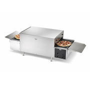 Vollrath PO4-22014R-L 68" W x 18.88" D x 21" H Stainless Steel Aluminum Countertop Electric Conveyor Pizza Oven