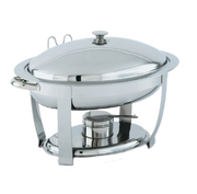 Vollrath 46532 6 Qt. Oval Stainless Steel Cover for 46500 Orion