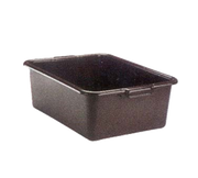 Vollrath 1527-01 21.75" W x 15.5" D x 7" Deep Chocolate Polyethylene Traex Deluxe Bus Box