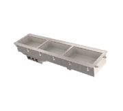 Vollrath 3664420 88.56" W x 18" D x 21.5" H Thick Polyurethane Foam Insulation Standard Drains Drop-In Short Sided Hot Well