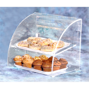 Vollrath ESBC-1 16 1/2" W x 13 1/2" D x 15 3/8" H Clear Acrylic Euro Curve Bakery Display Case
