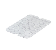 Vollrath 29400 Low Temperature Clear Polycarbonate Super Pan 1/4 GN False Bottom