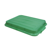 Vollrath 1500-C19 22.13" W x 2.5" H x 15.63" D Green Polyethylene Traex Color-Mate Snap-On Lid