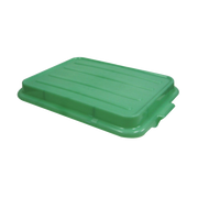 Vollrath 1500-C19 22.13" W x 2.5" H x 15.63" D Green Polyethylene Traex Color-Mate Snap-On Lid