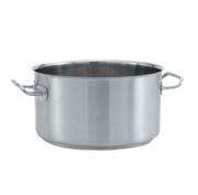 Vollrath 47731 9 Quarts Aluminum & Stainless Steel Clad Bottom Intrigue Sauce Pot