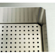 Vollrath 36915-2 Stainless Steel Countertops 60" Hot / Cold Station Perforated False Bottom for 4-Series Signature Server