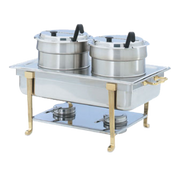 Vollrath 99880 Double SOUP Buffet Stainless Steel Accessory Kit Fits Full Size Chafer