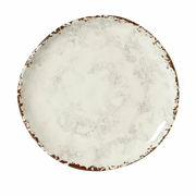 GET CS-10-FM 10 1/2" Dia. Beige Round Melamine French Mill Plate (1 Dozen)