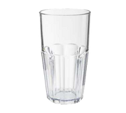 GET 9916-1-CL 16 Oz. Clear SAN Plastic Bahama Cooler Tumbler