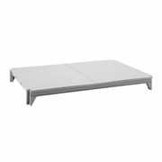 Cambro CPSK2424S4480 24" W x 24" D Speckled Gray Polypropylene Solid Camshelving Elements Shelf Plate Kit