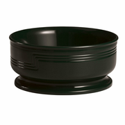 Cambro MDSB16110 16.9 Oz. Dishwasher Safe Polypropylene Black The Shoreline Collection Entree Bowl