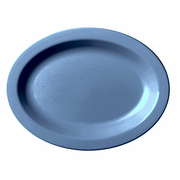 Cambro 120CWP401 12" Blue Polycarbonate Oval Camweare Platter