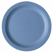 Cambro 725CWNR401 7.25" Dia. Blue Polycarbonate Round Narrow Rim