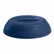Cambro MDSLD9497 Insulated Fits 9" Plate Polypropylene Navy Blue The Shore Line Collection Dome