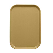 Cambro 1116514 10" x 15" Earthen Gold Fiberglass Rectangular Camtray