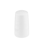 TableCraft Products 10413 2" W x 3 3/8" H 1.25 Oz. White Melamine Pulito Collection Salt & Pepper Shaker