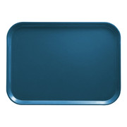 Cambro 3753401 14.56" W x 20.87" D Rectangular Dishwasher Safe Slate Blue Camtray