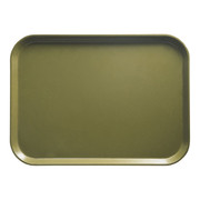 Cambro 3853428 14.75" W x 20.87" D Rectangular Dishwasher Safe Olive Green Camtray