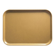 Cambro 3253514 12.75" W x 20.87" D Rectangular Dishwasher Safe Earthen Gold Camtray