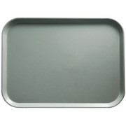Cambro 3753107 14.56" W x 20.87" D Rectangular Dishwasher Safe Pearl Gray Camtray