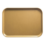 Cambro 3853514 14.75" W x 20.87" D Rectangular Dishwasher Safe Earthen Gold Camtray