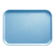 Cambro 3853518 14.75" W x 20.87" D Rectangular Dishwasher Safe Robin Egg Blue Camtray