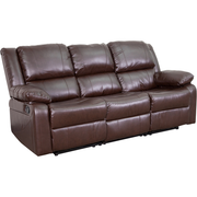 Flash Furniture BT-70597-SOF-BN-GG Brown LeatherSoft Contemporary Design Harmony Series Sofa