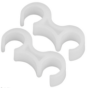 Flash Furniture LE-3-WHITE-GANG-GG White Heavy Duty Plastic Ganging Clip