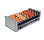 Nemco 8027-SLT-230 Aluminum And Stainless Steel Construction Roller-Type Roll-A-Grill® Hot Dog Grill - 230V