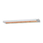 Nemco 6155-48-SL 48" W Single Infrared Heating Element Aluminum Shell with Lights Bar Heater - 120 Volts, 1220 Watts