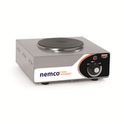 Nemco 6310-1 Solid Cast Iron Alloy 1 Burner Electric Countertop Hotplate - 120 Volts