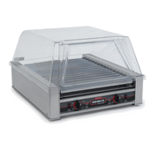 Nemco 8045SXN Aluminum And Stainless Steel Construction Roller-Type Roll-A-Grill® Hot Dog Grill - 120V