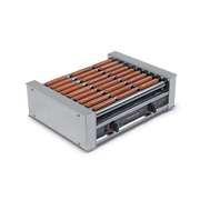 Nemco 8036-220 Aluminum And Stainless Steel Construction Roller-Type Roll-A-Grill® Hot Dog Grill - 220V