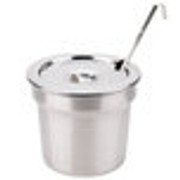 Nemco 66088-8 7 Qt. Warmer / Cooker Cover and Ladle Inset