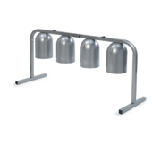 Nemco 6008-4 4 Bulbs Portable Counter Unit Free Standing Heat Lamp - 120 Volts 1000 Watts