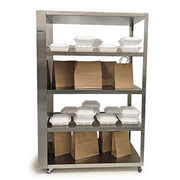 Nemco 6303-5 18" x 48" Stainless Steel To-Go 5 Shelf